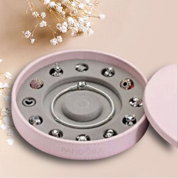 Pandora Jewelry - Pandora 20th Anniversary Pink Jewelry Box